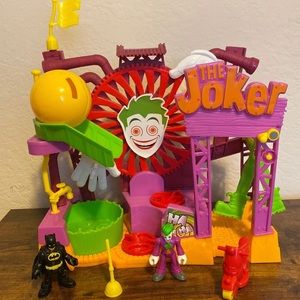 Imaginext Joker Laff Factory Set Fisher Price